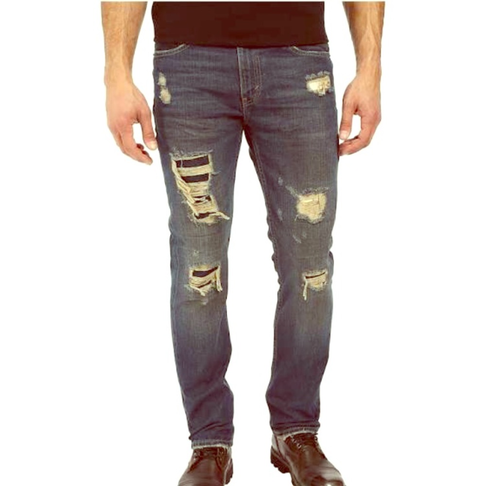 Levis Fit Ripped Jeans